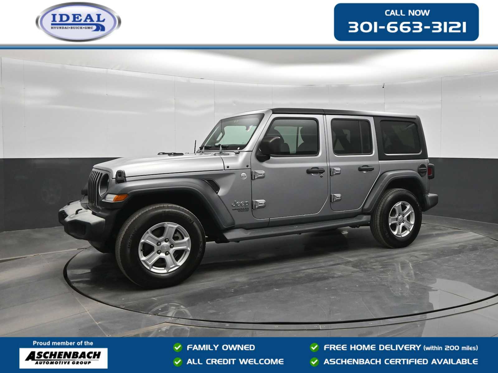 Used 2018 Jeep Wrangler Unlimited Sport S