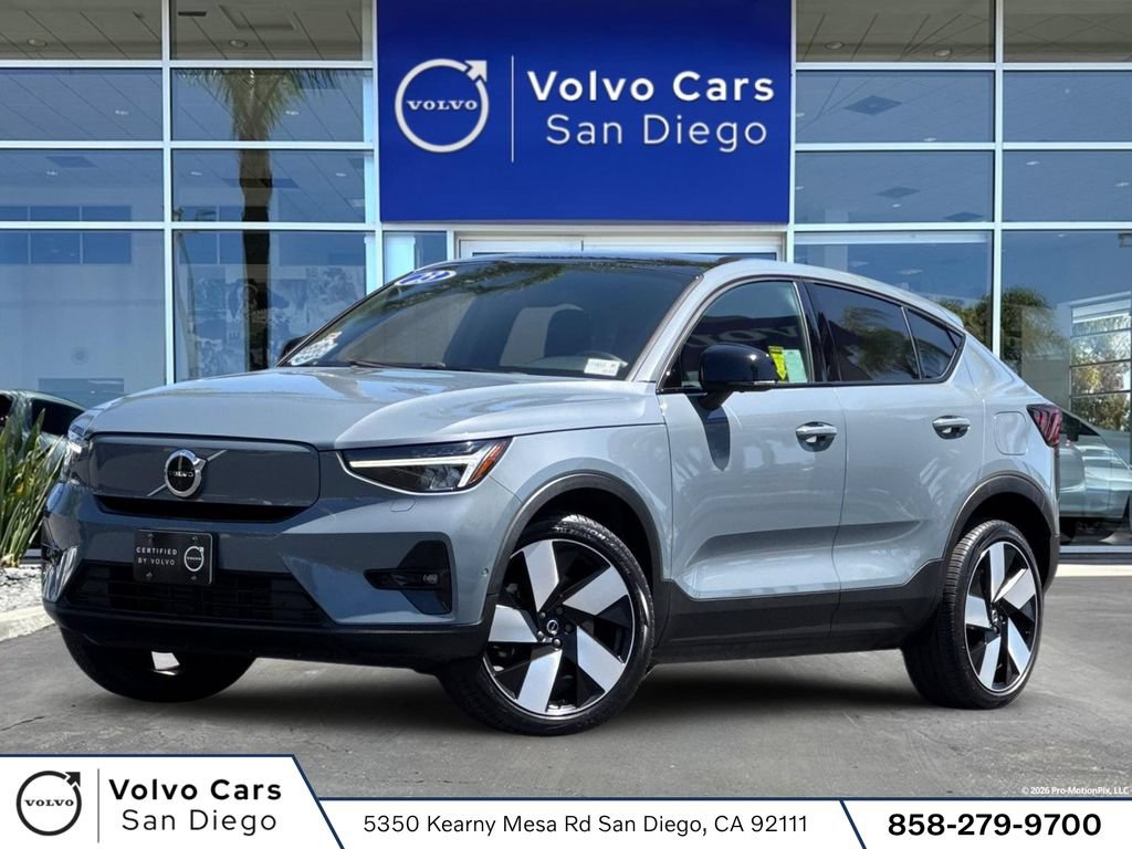 Certified 2023 Volvo C40 P8 Recharge Plus w/ Climate Package AWD/4WD image 1