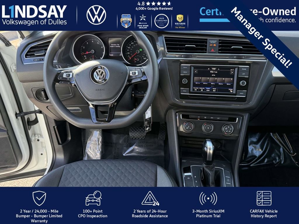 Certified 2021 Volkswagen Tiguan S image 10