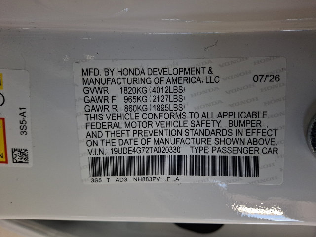 New 2026 Acura Integra A-Spec w/ Technology Package FWD image 9