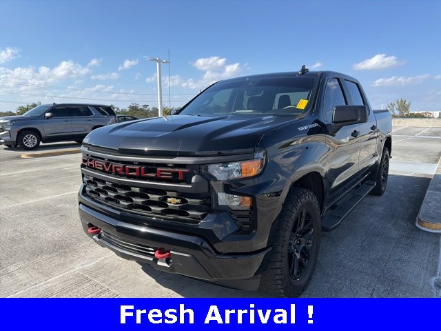 Used 2024 Chevrolet Silverado 1500 Custom w/ LPO, Dark Essentials Package image 1