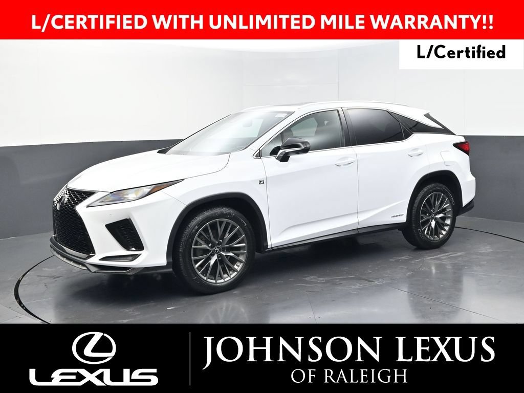 Certified 2021 Lexus RX 450h F Sport