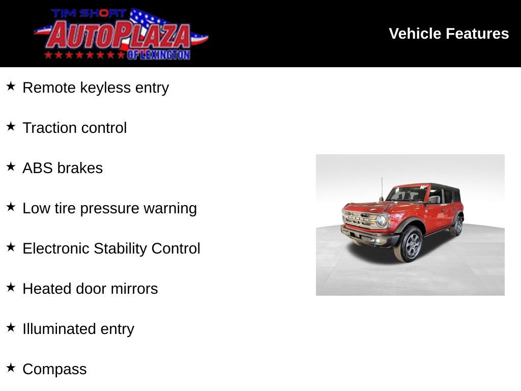 Used 2023 Ford Bronco Big Bend image 7