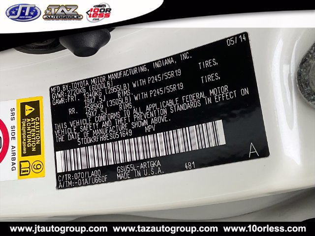Used 2014 Toyota Highlander Limited Platinum AWD/4WD image 24