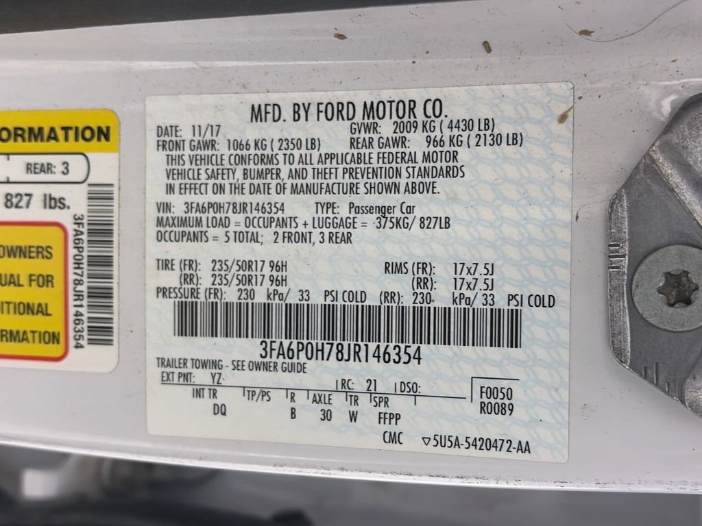 Used 2018 Ford Fusion SE image 9