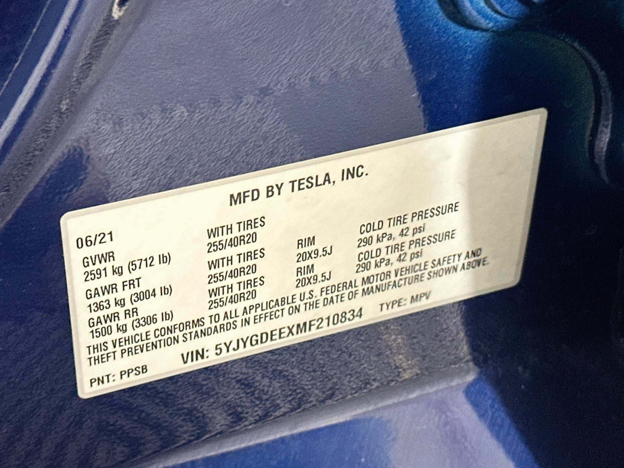 Used 2021 Tesla Model Y Long Range AWD/4WD image 12