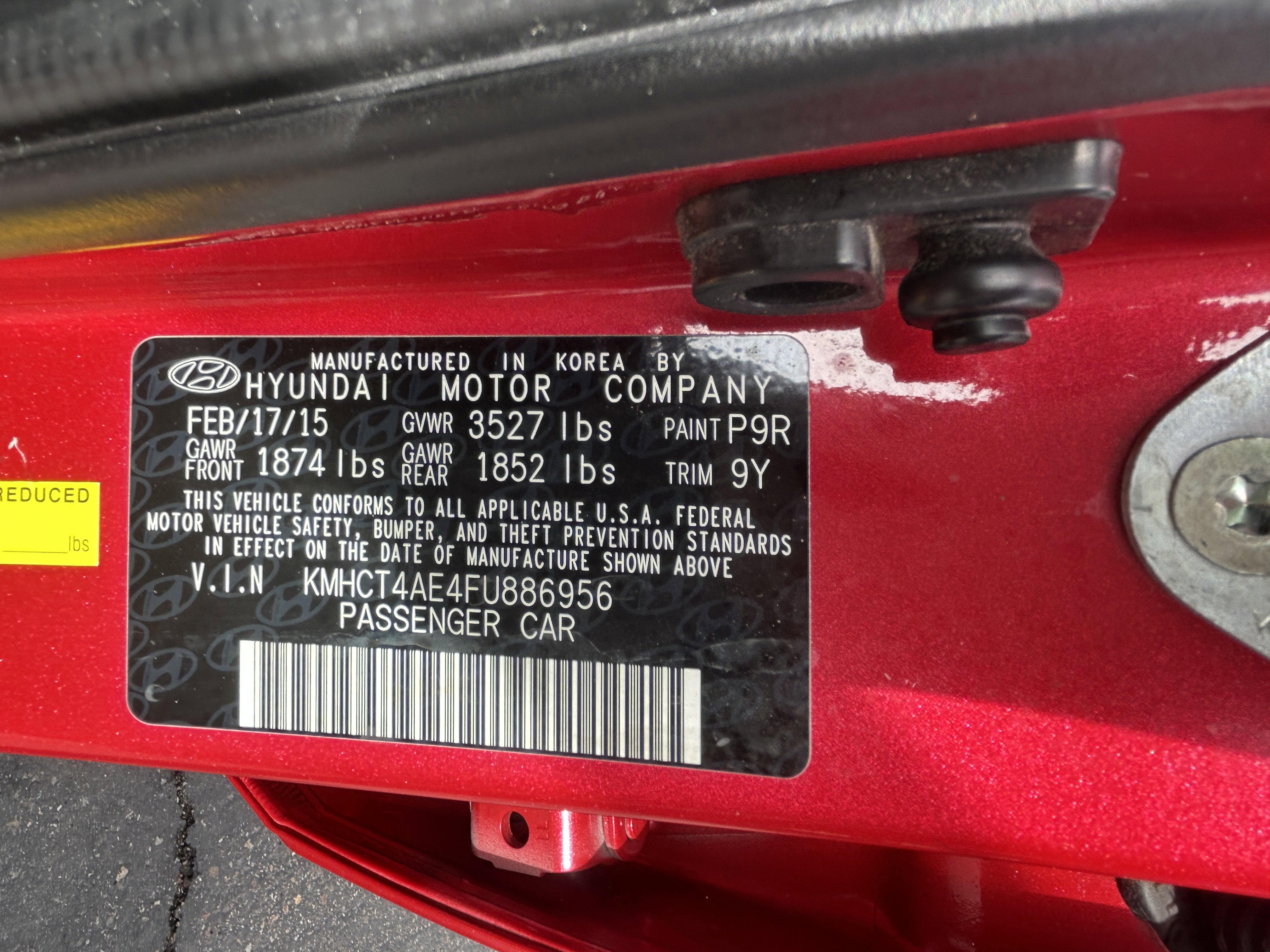 Used 2015 Hyundai Accent GLS image 13