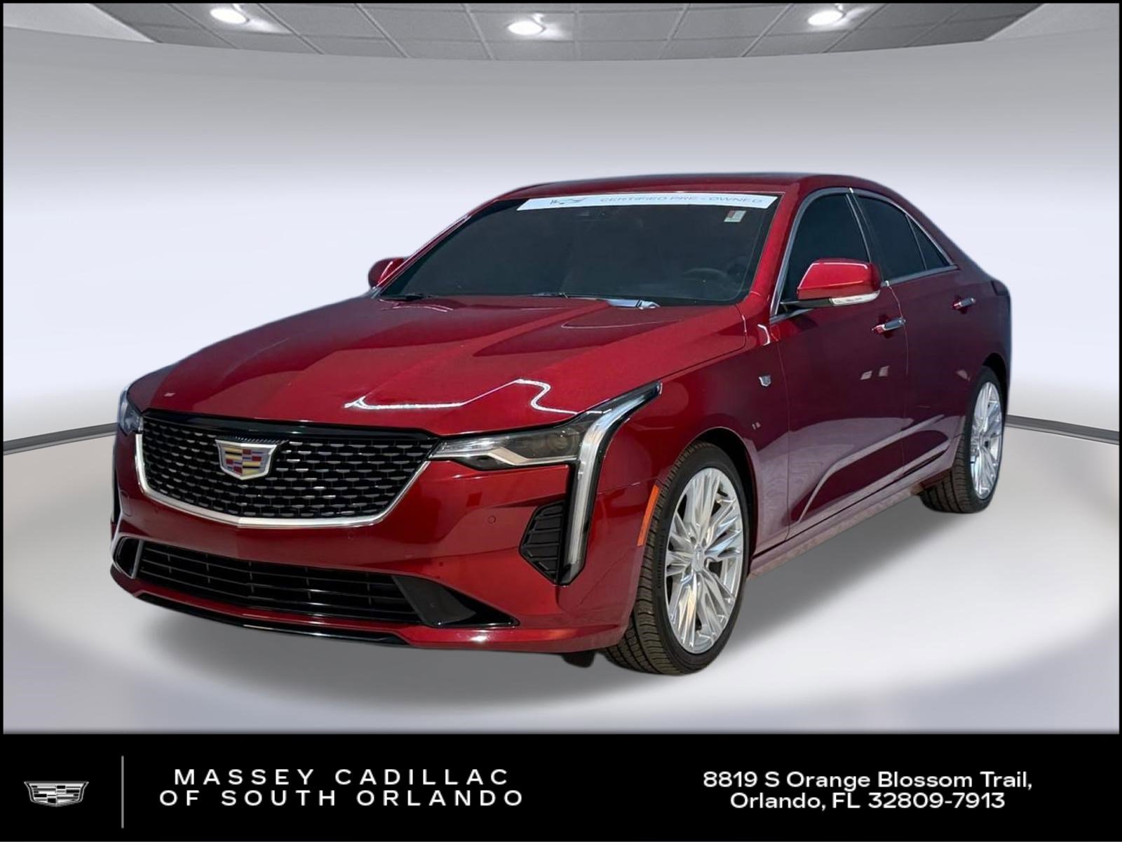 Certified 2023 Cadillac CT4 Premium Luxury w/ Climate Package image 1