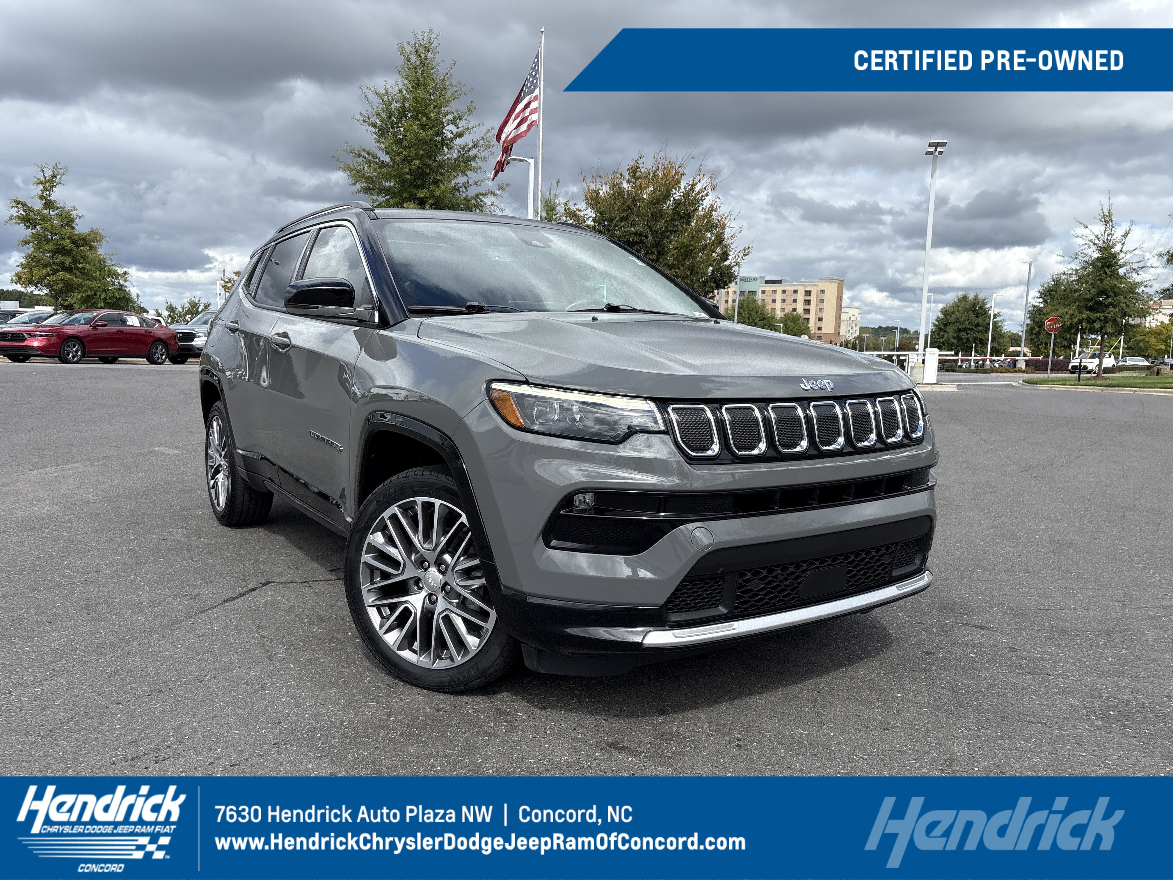 Certified 2022 Jeep Compass Limited w/ Elite Group