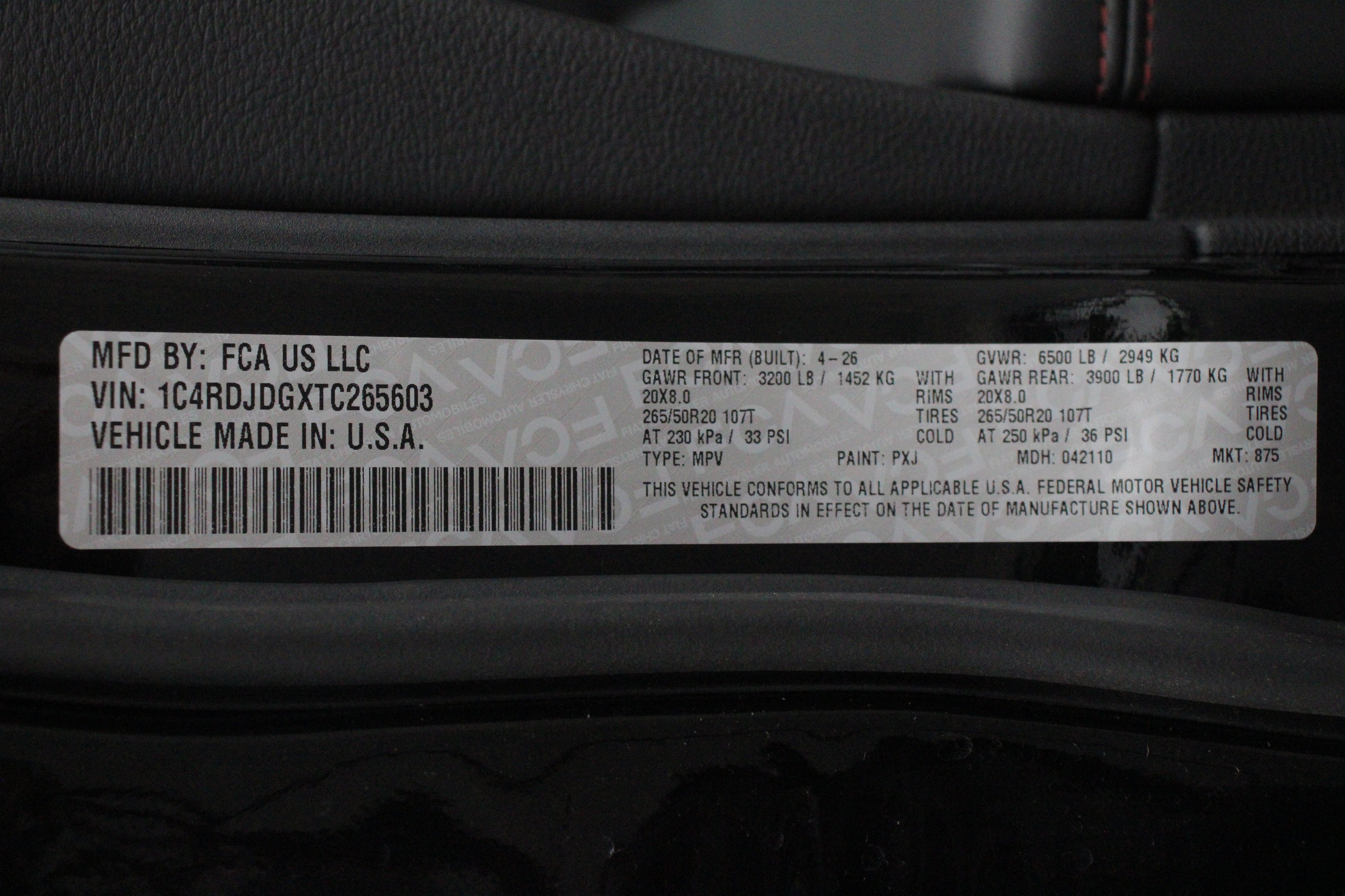 New 2026 Dodge Durango GT w/ Blacktop Package AWD/4WD image 44