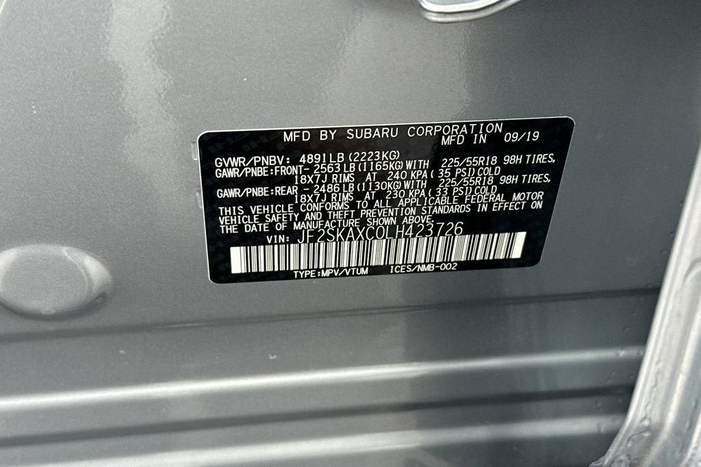 Used 2020 Subaru Forester Touring w/ Popular Package #2 image 30