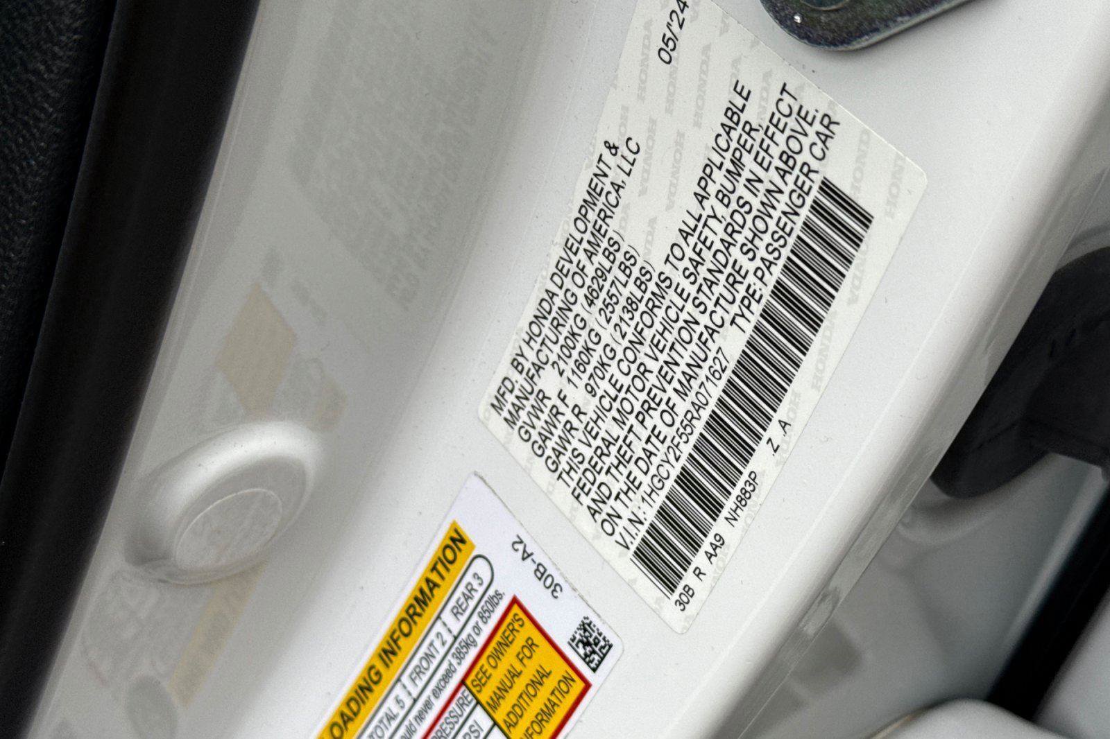 Certified 2024 Honda Accord Sport image 27