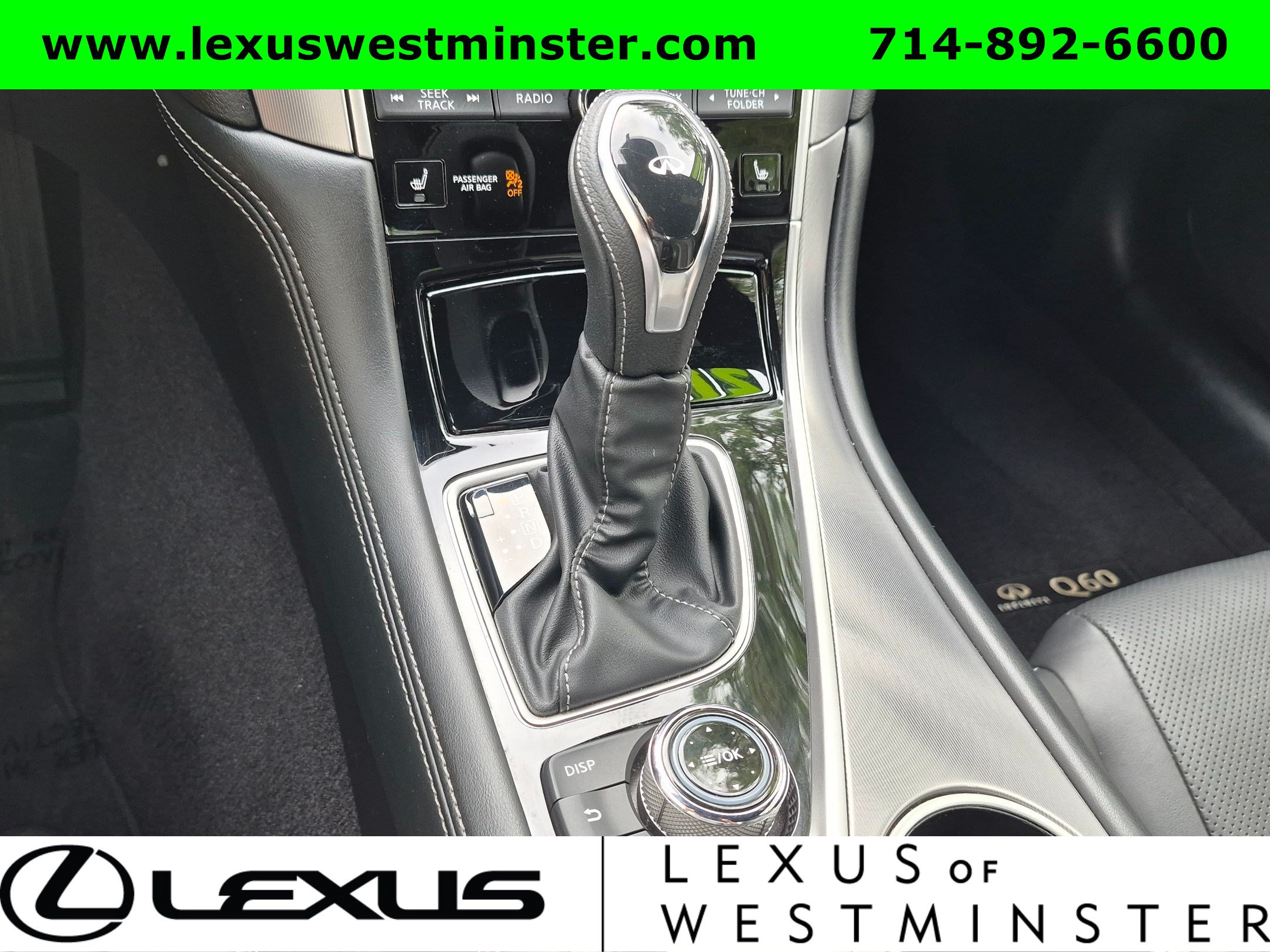 Used 2021 INFINITI Q60 3.0t Luxe w/ Cargo Package RWD image 19