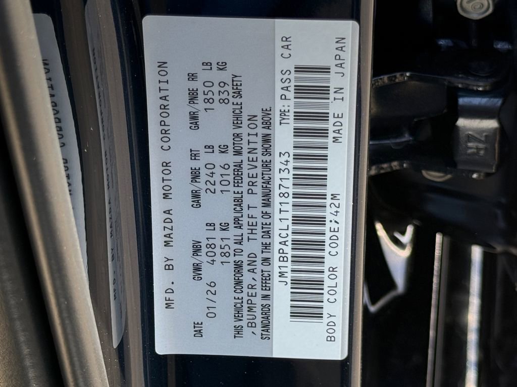 New 2026 MAZDA MAZDA3 2.5 S Sedan w/ Preferred Pkg FWD image 28