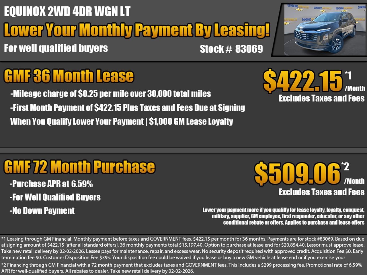 New 2026 Chevrolet Equinox LT image 2