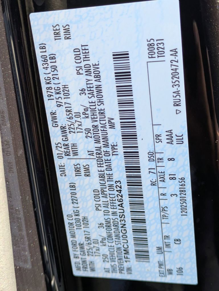 Used 2025 Ford Escape Active image 28