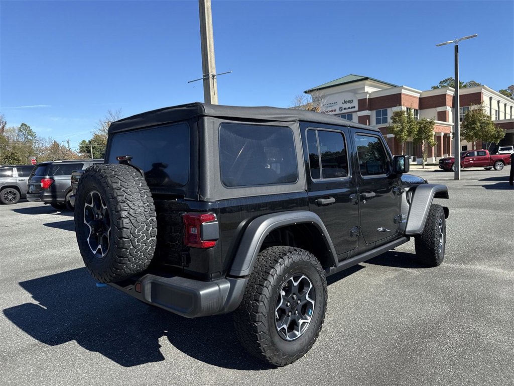 Used 2022 Jeep Wrangler Unlimited Rubicon 4xe w/ Cold Weather Group image 3