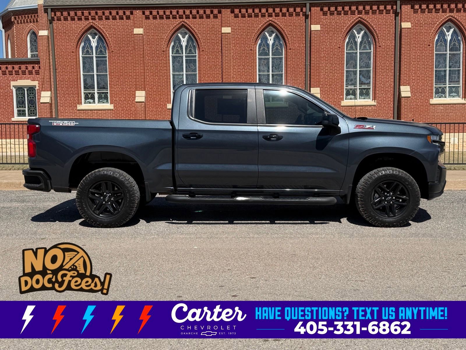 Used 2021 Chevrolet Silverado 1500 LT Trail Boss w/ LPO, Dark Essentials Package AWD/4WD image 11