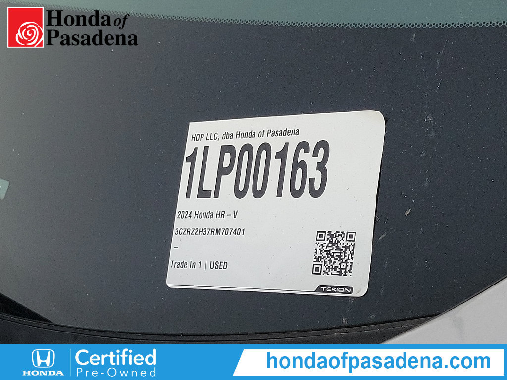 Certified 2024 Honda HR-V LX image 32