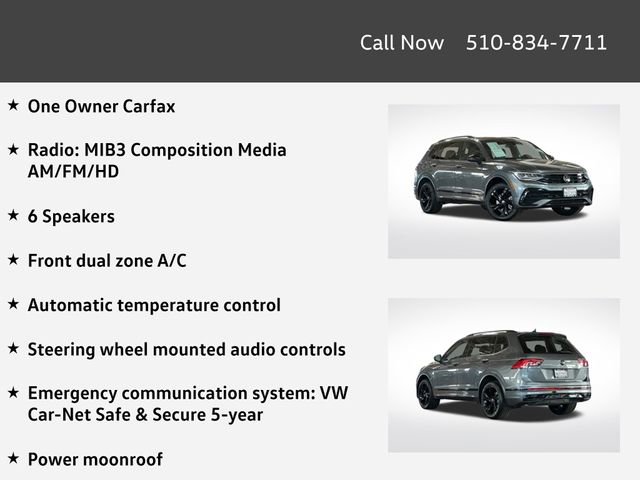 Certified 2024 Volkswagen Tiguan SE R-Line AWD/4WD image 4