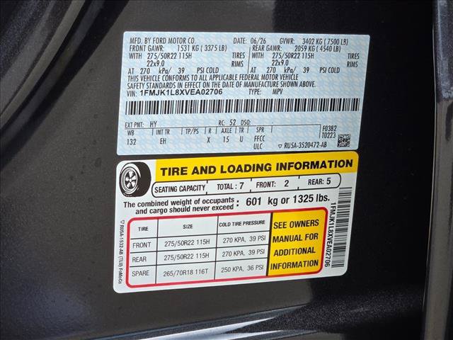 New 2027 Ford Expedition Max Platinum w/ Stealth Appearance Package RWD image 17
