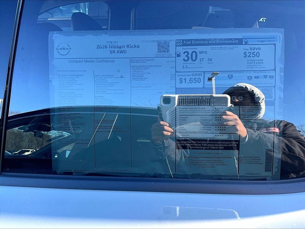 New 2026 Nissan Kicks SR w/ Cold Weather Package AWD/4WD image 17