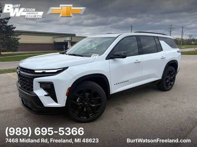 New 2026 Chevrolet Traverse RS w/ LPO, Floor Liner Package AWD/4WD image 1