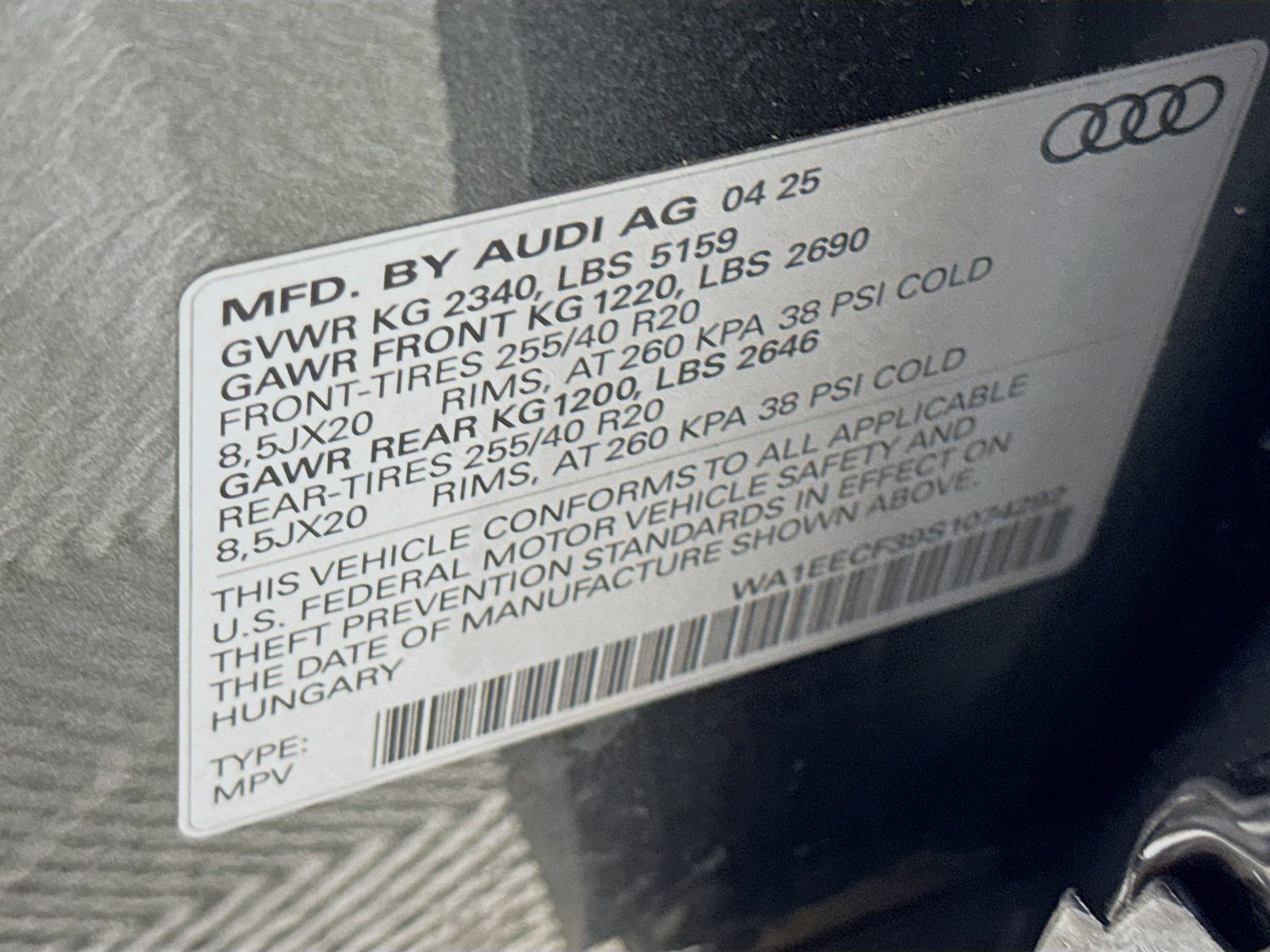 Used 2025 Audi Q3 2.0T Premium Plus w/ Premium Plus Package AWD/4WD image 33