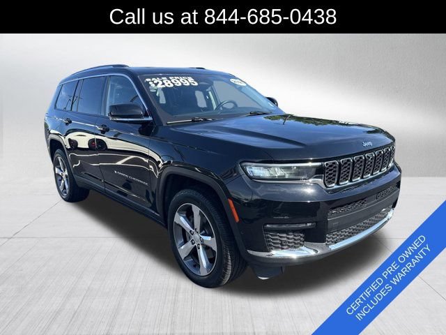 Certified 2021 Jeep Grand Cherokee L Limited w/ Luxury Tech Group II AWD/4WD image 3