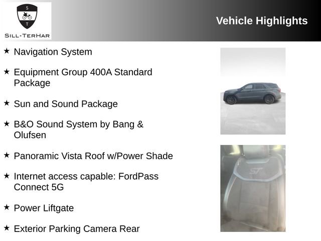 Certified 2025 Ford Explorer ST w/ Sun And Sound Package image 4