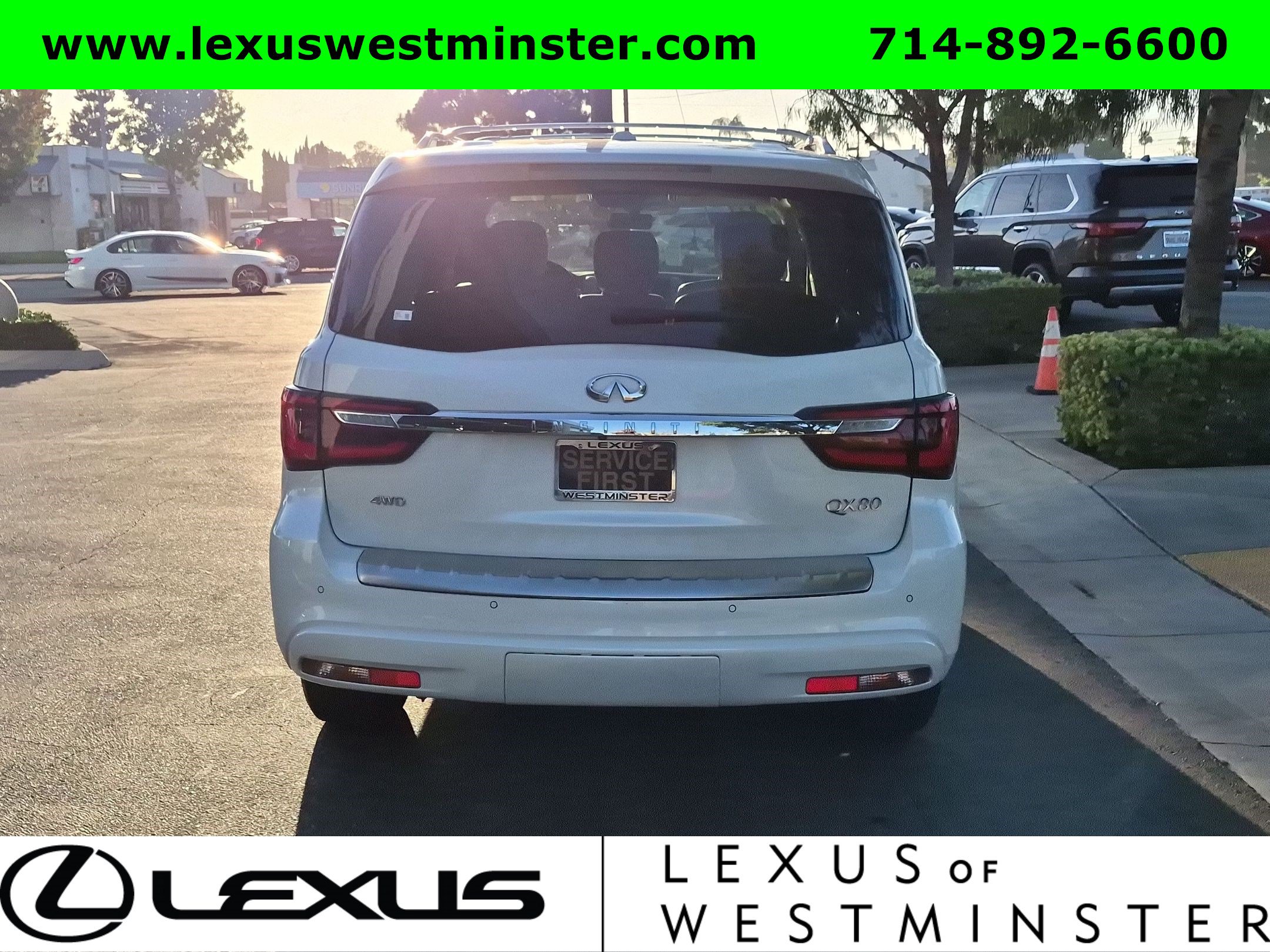 Used 2020 INFINITI QX80 Luxe w/ Proassist Package AWD/4WD image 9
