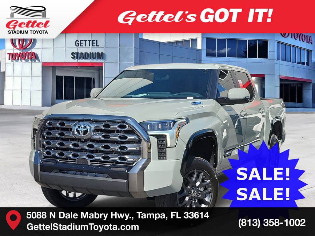 New 2026 Toyota Tundra Platinum