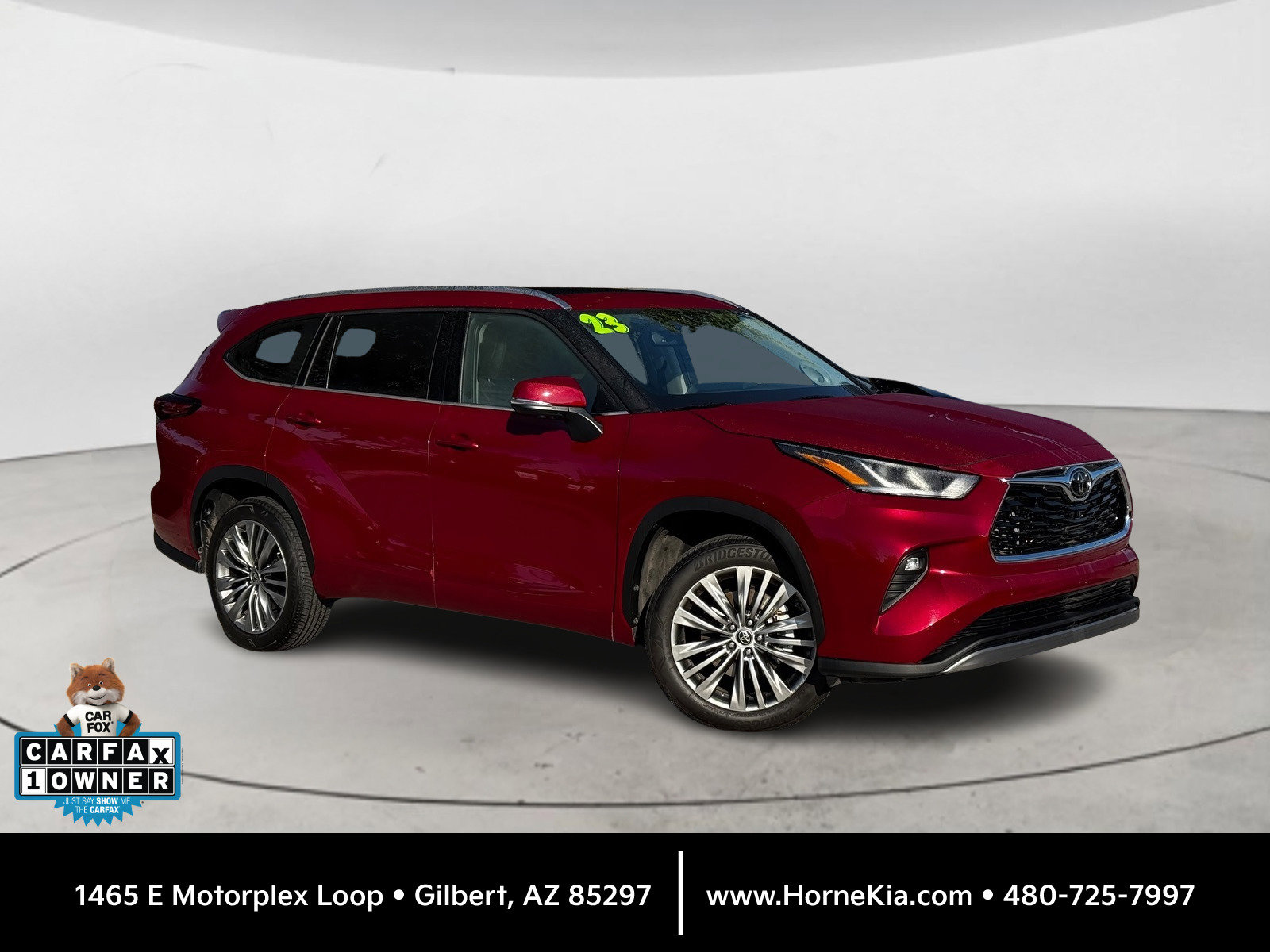 Used 2023 Toyota Highlander Platinum