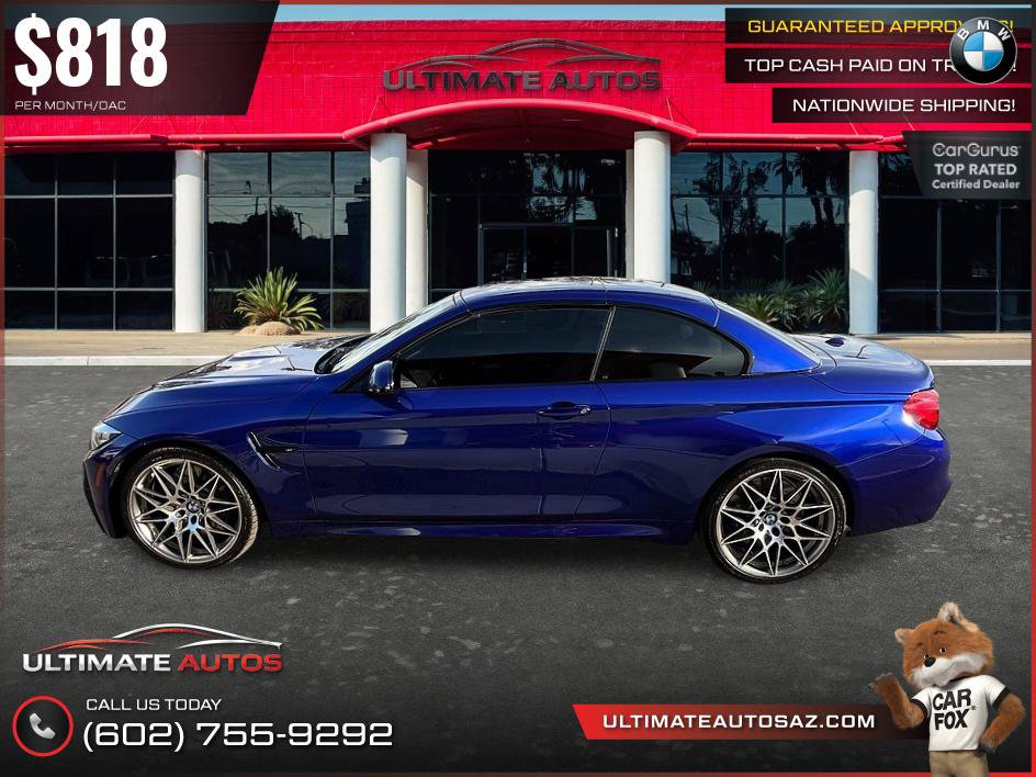 Used 2020 BMW M4 Convertible w/ Competition Package RWD image 7