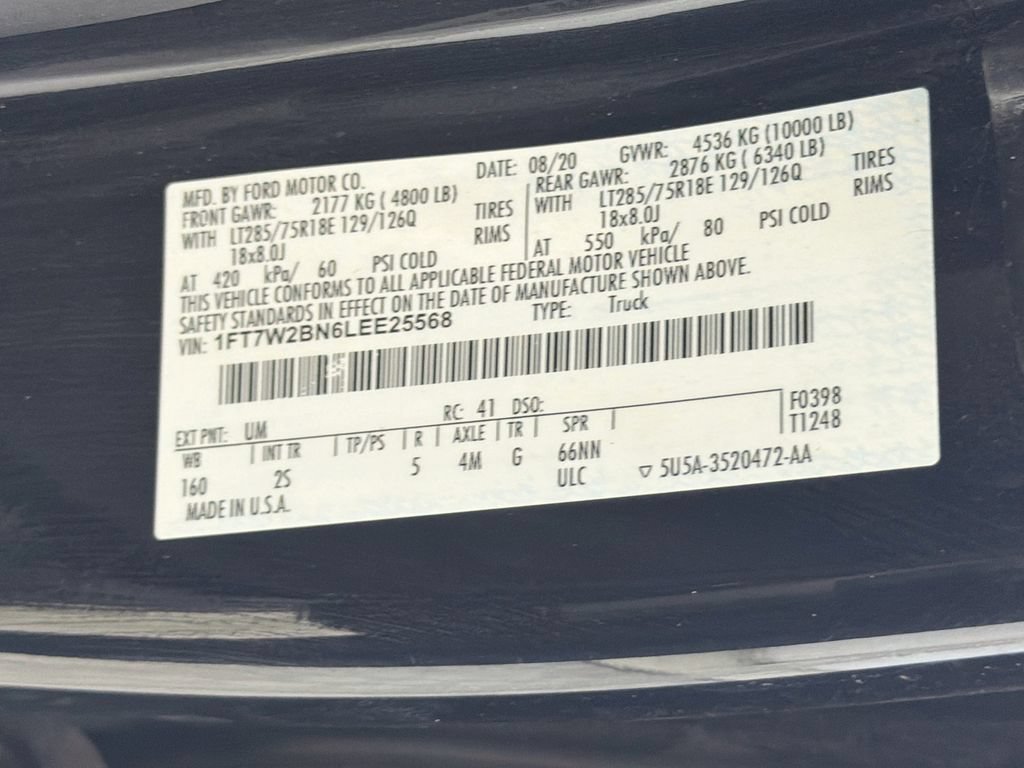 Used 2020 Ford F250 XLT w/ Tremor Off-Road Package AWD/4WD image 27