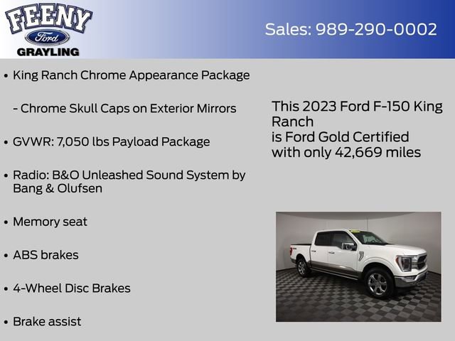 Certified 2023 Ford F150 King Ranch AWD/4WD image 18