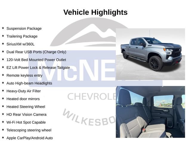 Used 2023 Chevrolet Silverado 1500 LT Trail Boss w/ Protection Package AWD/4WD image 10