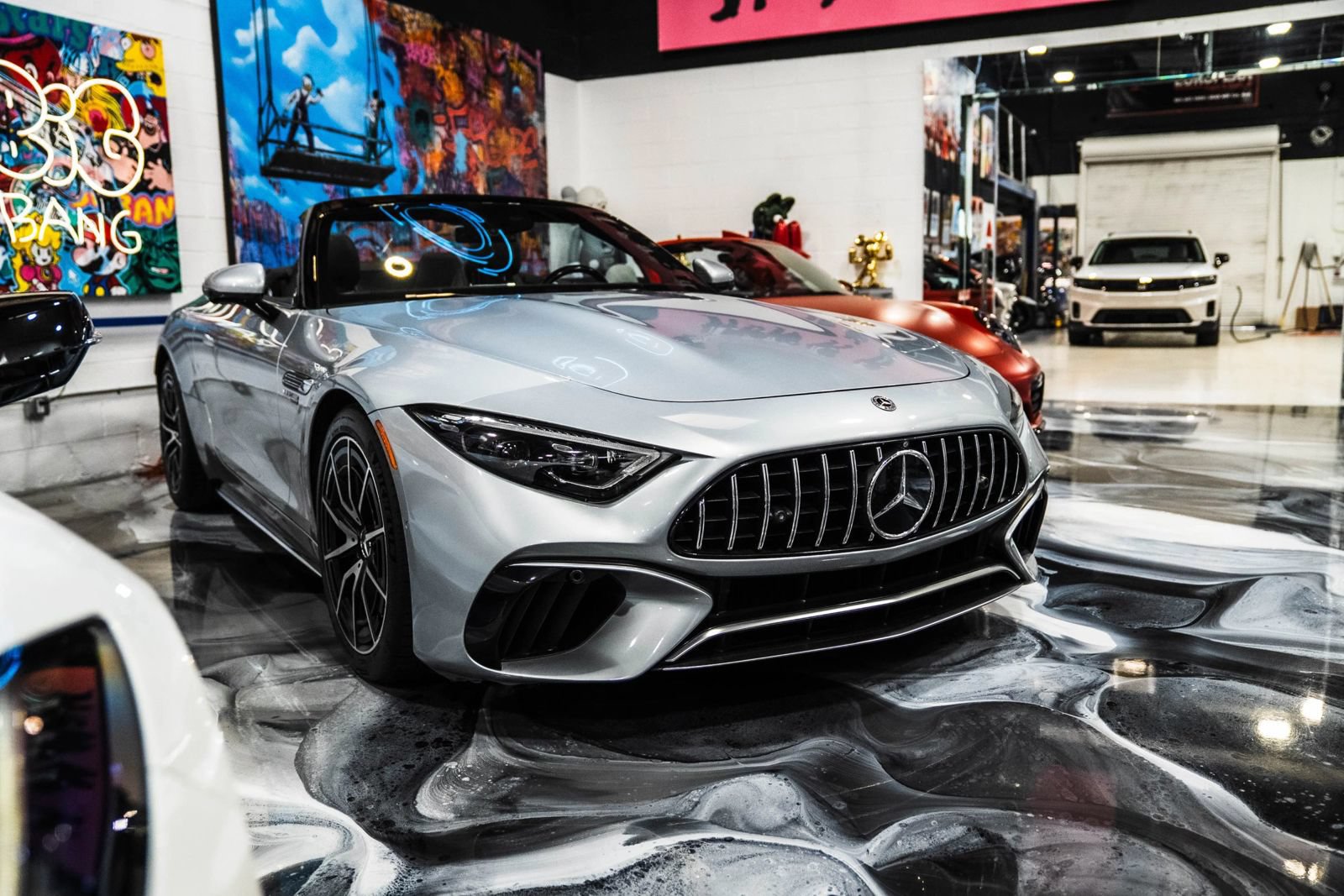 Used 2022 Mercedes-Benz SL 55 AMG 4MATIC image 1