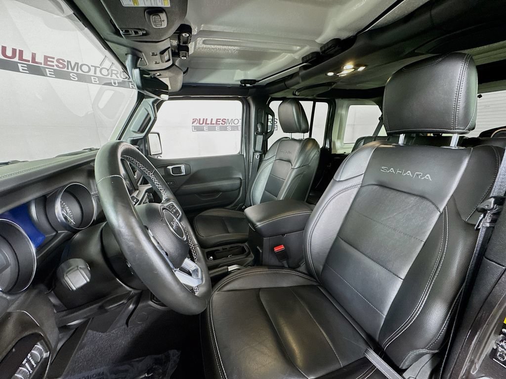 Used 2021 Jeep Wrangler Unlimited Sahara w/ Cold Weather Group AWD/4WD image 21