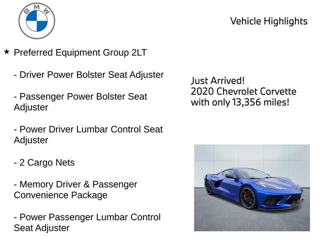 Used 2020 Chevrolet Corvette Stingray Preferred Cpe w/ 2LT Preferred Equipment Group image 10