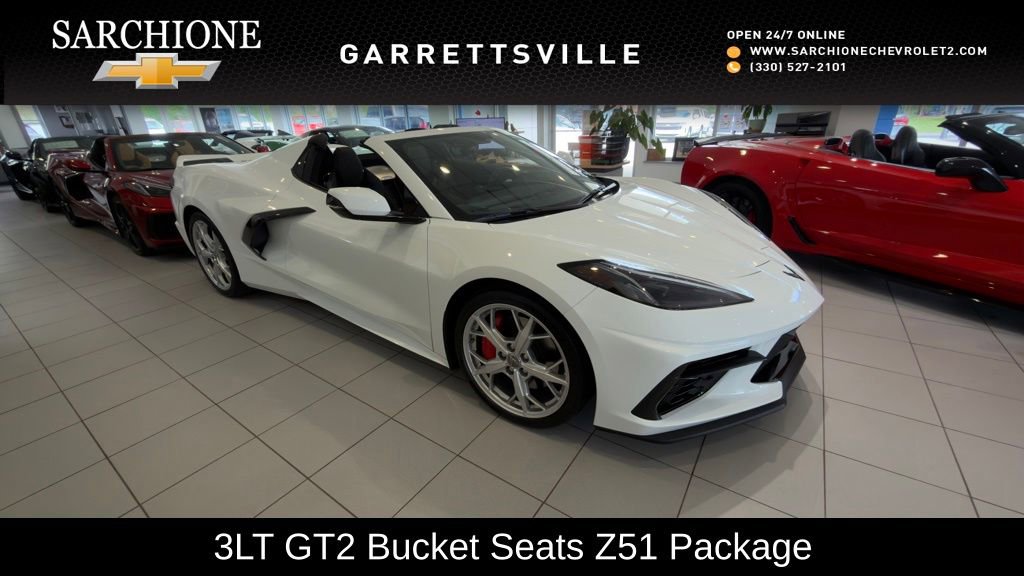Used 2021 Chevrolet Corvette Stingray Premium Conv w/ Z51 Performance Package