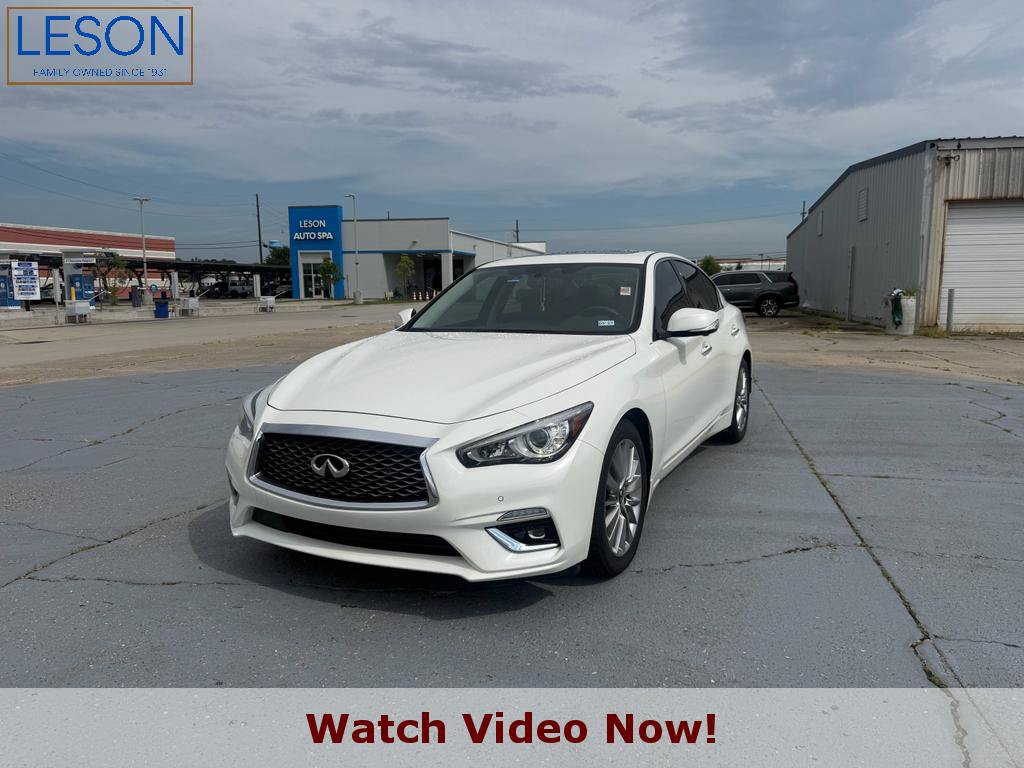 Used 2023 INFINITI Q50 Luxe w/ Cargo Package