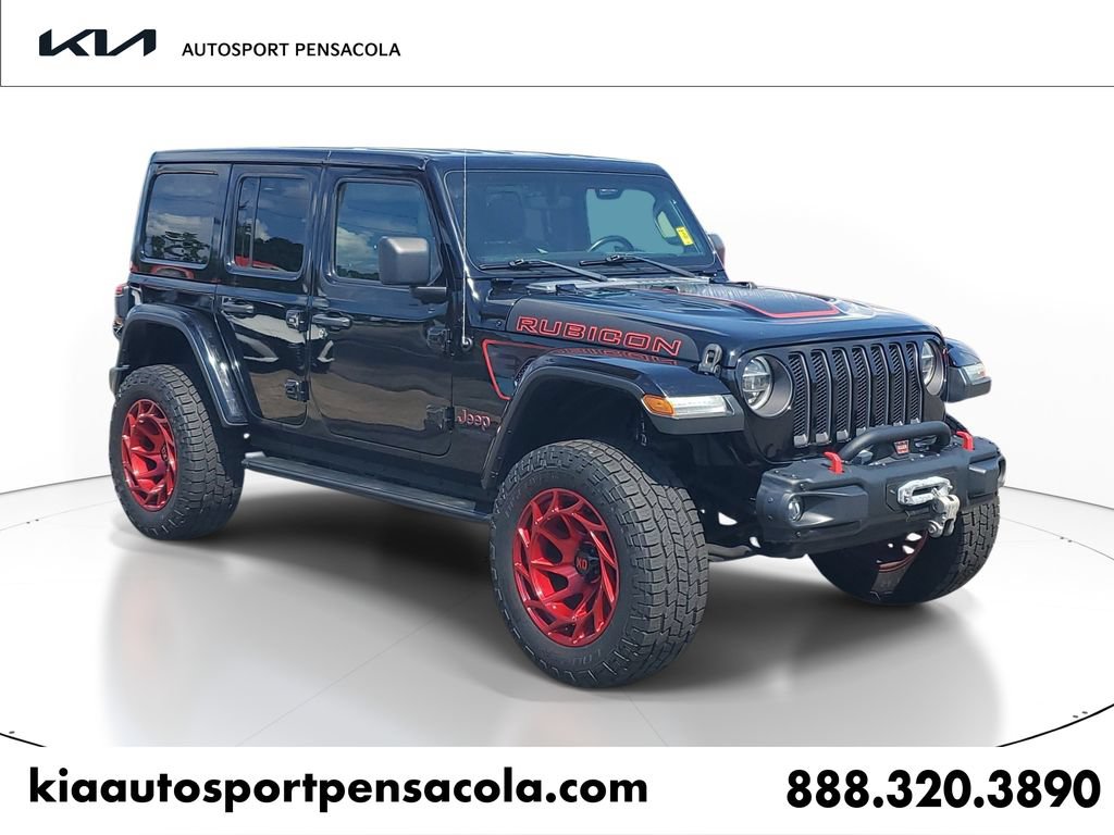 Used 2021 Jeep Wrangler Unlimited Rubicon w/ Uconnect 4C Nav & Sound Group