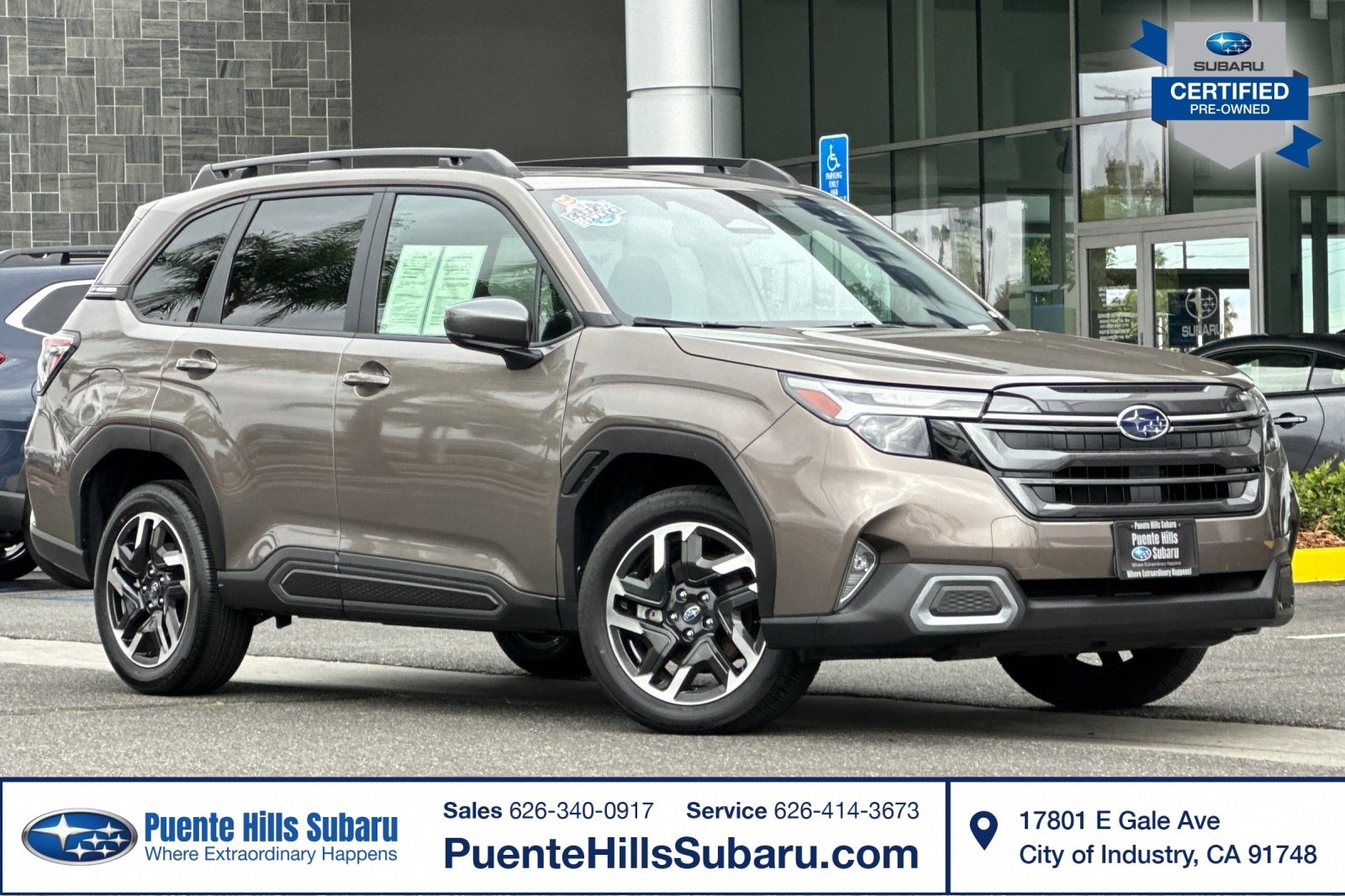 Certified 2025 Subaru Forester Limited