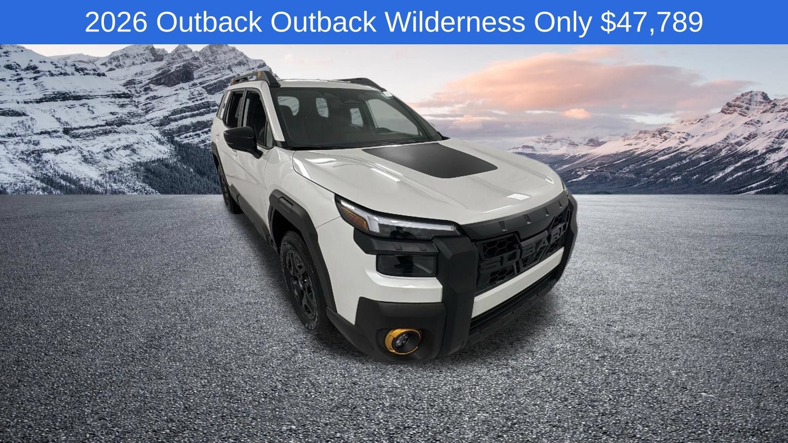 New 2026 Subaru Outback Wilderness