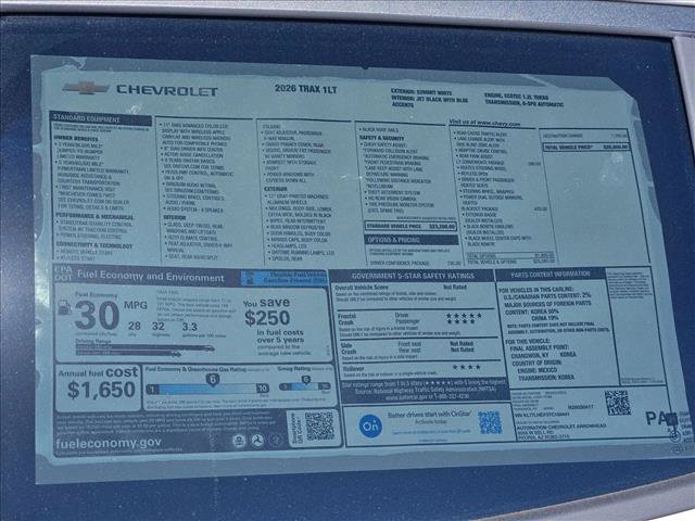 New 2026 Chevrolet Trax LT w/ Driver Confidence Package FWD image 18