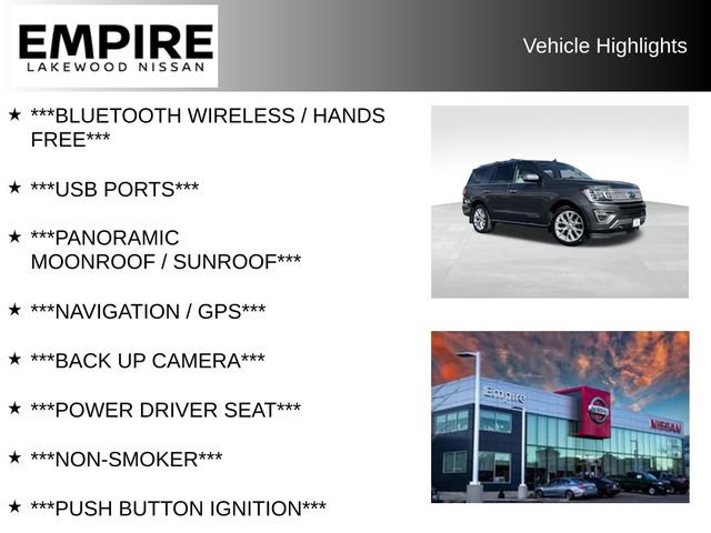 Used 2018 Ford Expedition Platinum AWD/4WD image 2