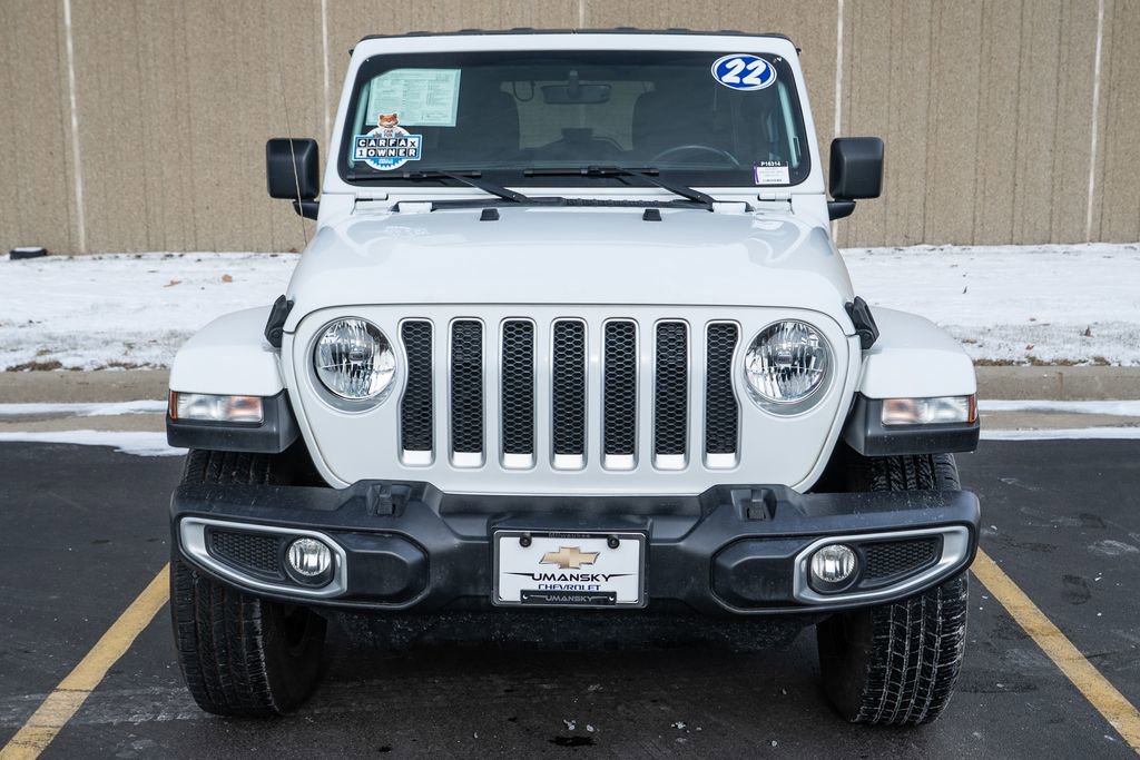 Used 2022 Jeep Wrangler Unlimited Sahara image 3