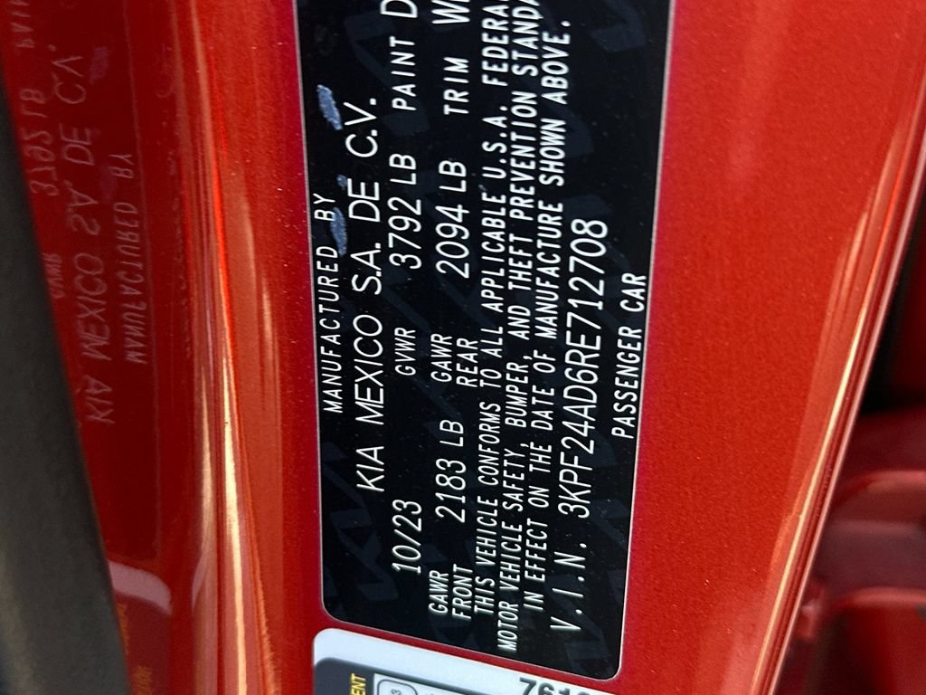 Used 2024 Kia Forte LXS FWD image 27