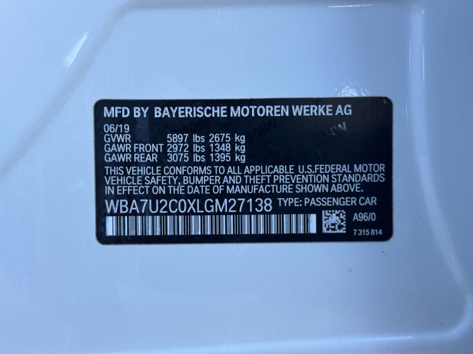 Used 2020 BMW 750i xDrive w/ Executive Package AWD/4WD image 46